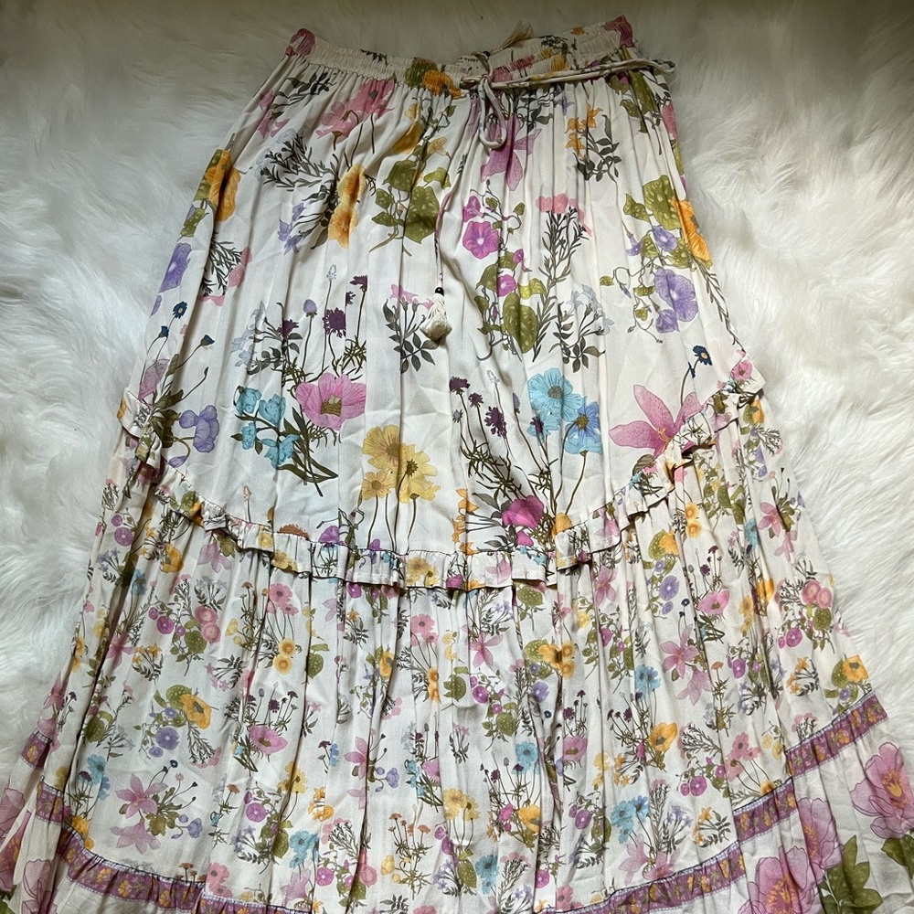 Spell Wild Bloom Maxi Skirt